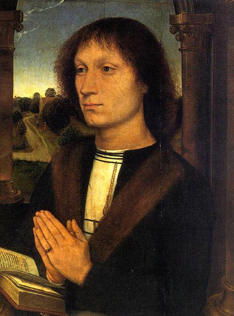 Hans Memling Portrait of Benedetto di Tommaso Portinari oil painting picture